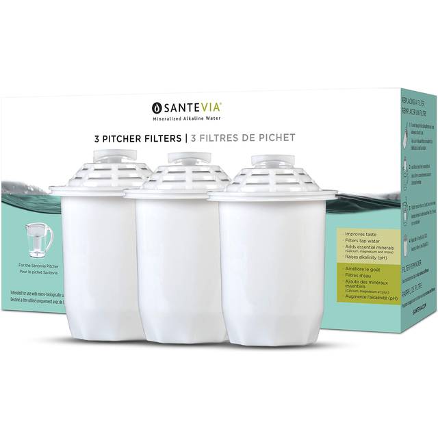 Santevia Water Systems Pitcher Filter (3 Pack)   White - (P422)