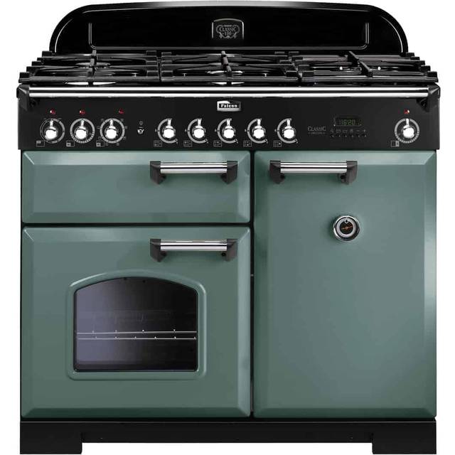 Falcon Classic Deluxe 100 gas - Mineral green/krom