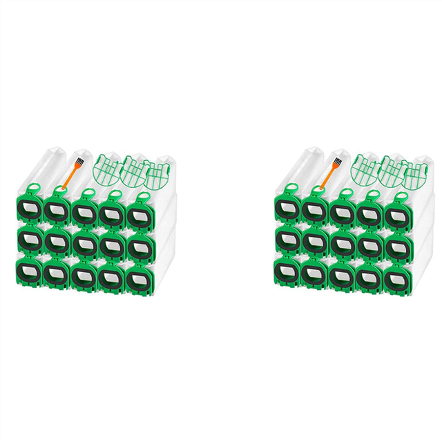 2 set Vacuum Cleaner Bag for Kobold VB100 FP100 VB 100 100, Dust Filters