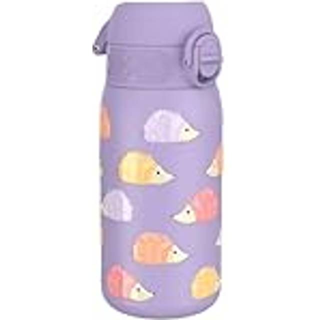 Vattenflaska för barn, rostfritt stål, 320ml, Hedgehogs - Ion8