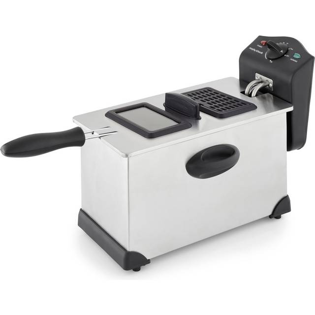 Morphy Richards 482000 Single Drawer Oil Fryer - Stainless Steel