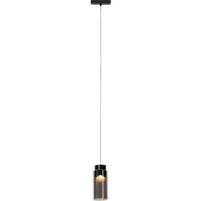 Qazqa - Modern Black Pendant Light for Track System 1-Phase Incl. led - Magnetic Vance