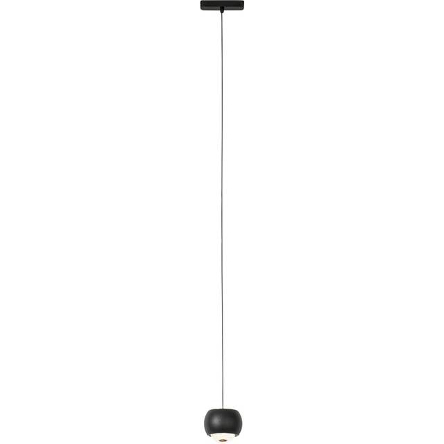 Qazqa - Modern Black Pendant Lamp for 1-Phase Track System Incl. led - Magnetic Lance
