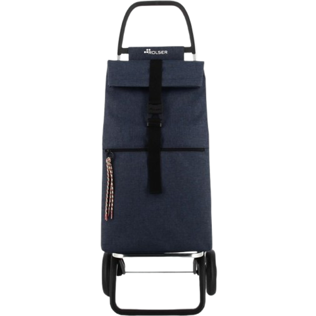 Rolser 2L Big Tweed - Shoppingvagn Marinblå, Shoppingvagn - blue