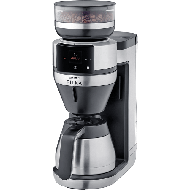 Severin FILKA helautomatisk filterkaffebryggare KA 4853 termoskanna - Svart