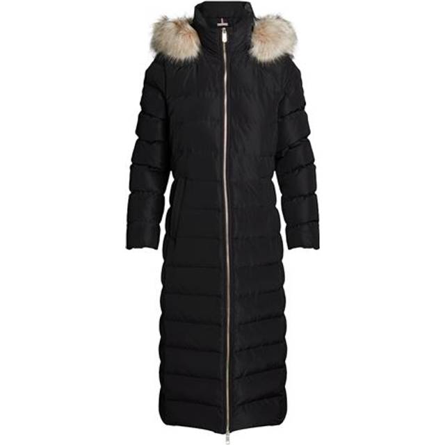 Tommy Hilfiger dam arv ner tyra maxi med päls WW0WW43601 pufferrock, ökenhimmel, XL, Blå (ökenhimmel), XL