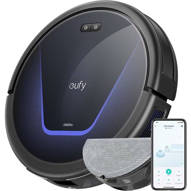 EUFY G50 HYBRID T2212V11 Robot Vacuum Cleaner With Mop - BLACK