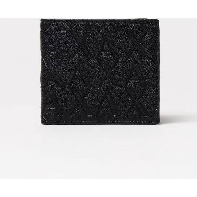 Armani Exchange för män. XM000167AF12133UC001 Logoplånbok svart (OSFA), Casual, Polyester - Svart (OSFA)