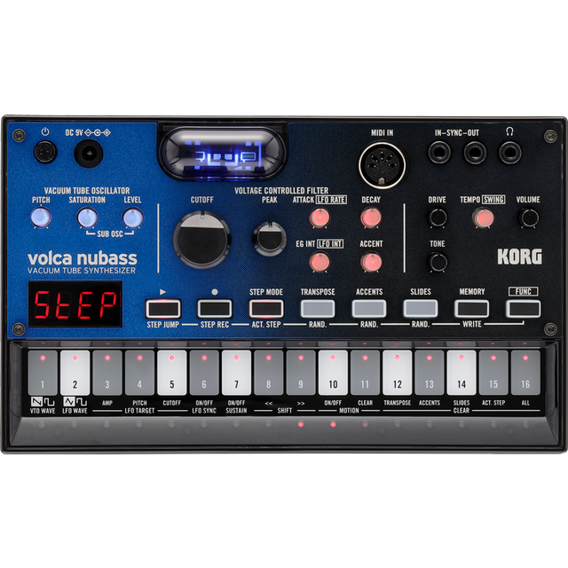 Korg Volca Nubass Vakuumr&#xF6;r Synt - Begagnad