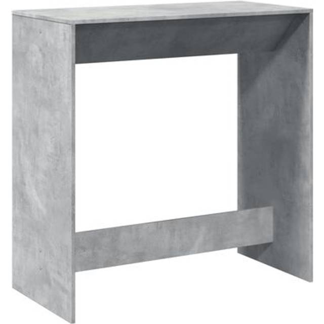 vidaXL Bar Table Concrete Grey 102x50x103.5 cm Engineered Wood