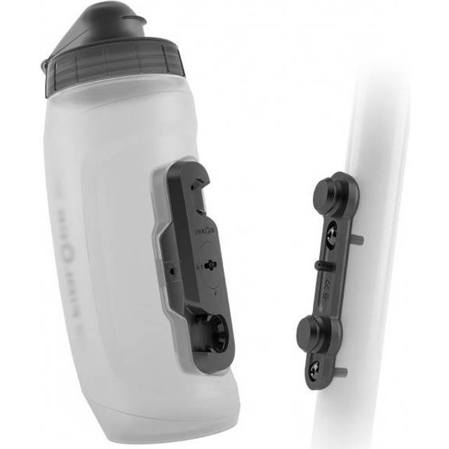 Fidlock Bottle 590 + Bike Base Drickflaska cykel Storlek 590 ml Färg grå