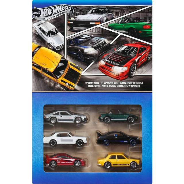 Hot Wheels Streets of Japan Vehicle 6 Pack