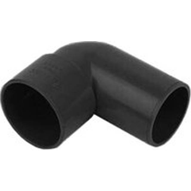 FloPlast Solvent Weld Waste Bend Swivel Male and Female - 90 Degree x 40mm Anthracite Grey