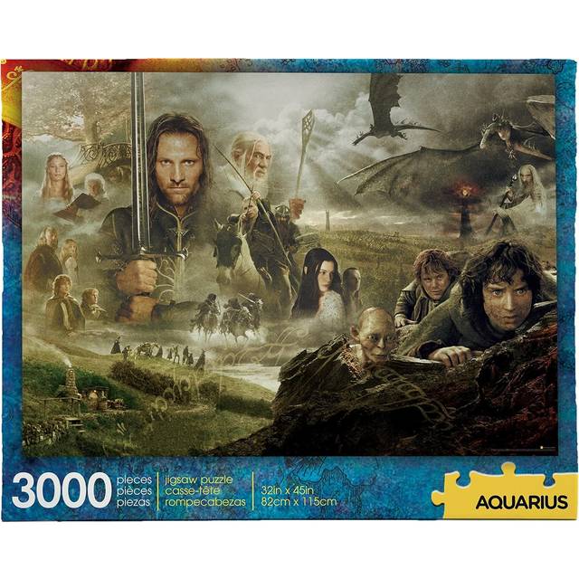 3000 Piece Puzzle Lord of the Rings Saga | LOTR Gifts - Brown&#47;Gray (One-Size)