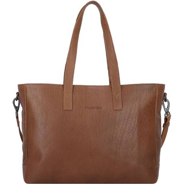 Plevier Rock Shopper Bag Leather 41 cm Laptop compartment brown