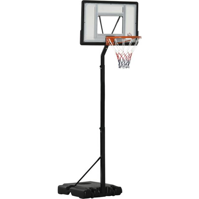 Rullbar Basketbåge Justerbar Höjd 260-310 cm