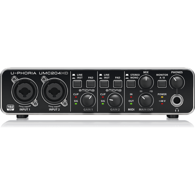 Behringer U-PHORIA UMC204HD