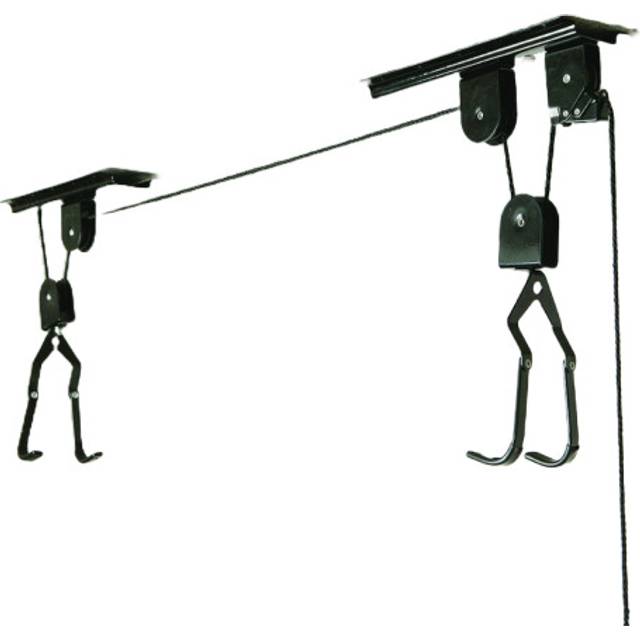 Fischer 50387 Cykelhållare, Svart, Upp till 57 kg