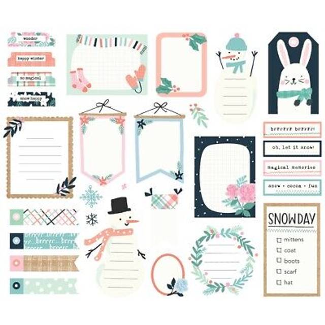 Winter Wonder Bits & Pieces Die-Cuts 29/Pkg-Journal WNW21219