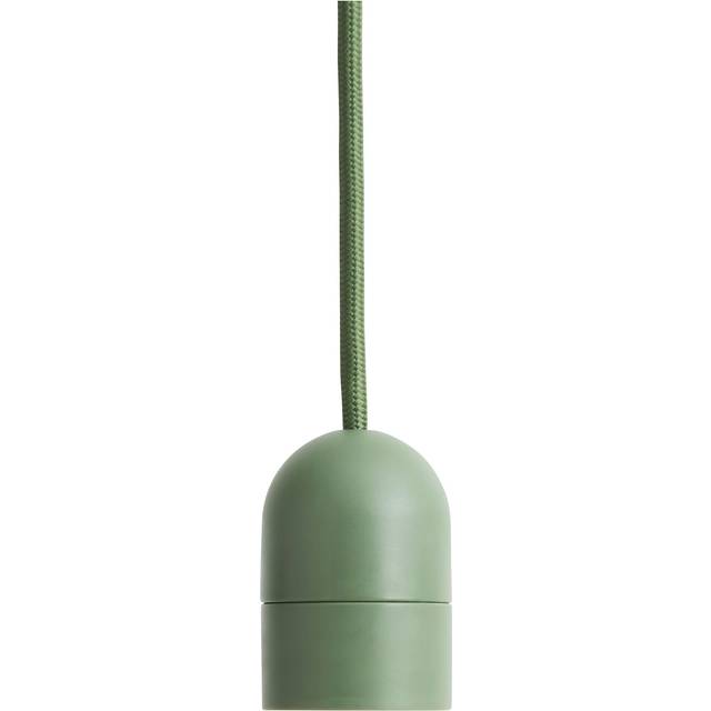 HAY - Common Cord Set For Suspension 400cm - gartengrün/ohne Leuchtmittel/Fassung E27 - garden green (406.0 x 12.0 x 12.0 x &#8960;12.0cm)