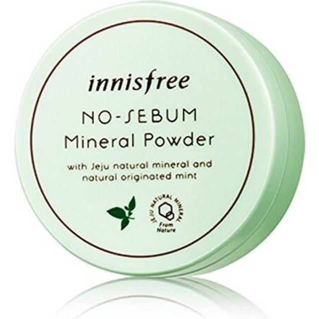 Innisfree no sebum mineral powder loose - 5g - oil control upgrade - uk seller