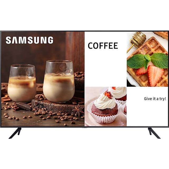Samsung LH50BECHLGUXEN Signage Display Digital signage flat panel 127 cm (50') LED Wi-Fi 4K Ultra HD Black Built-in processor Tizen