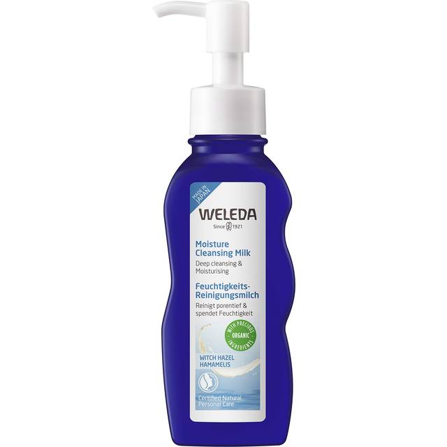 WELEDA Moisture Cleansing Milk 100mL Cleansing prescription Double face wash unnecessary Morning face wash Moisturizing Naturally derived ingredients blue