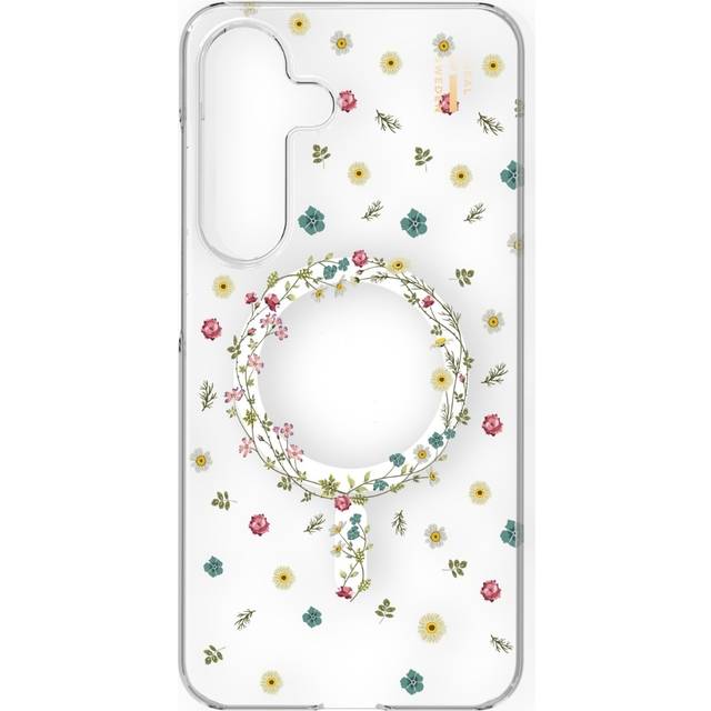 iDeal Clear Mobilskal MagSafe Galaxy S24 / S25 Petite Floral