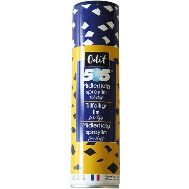 505 Temporärt spraylim / Limspray / Textillim 250ml till patchwork, tyg