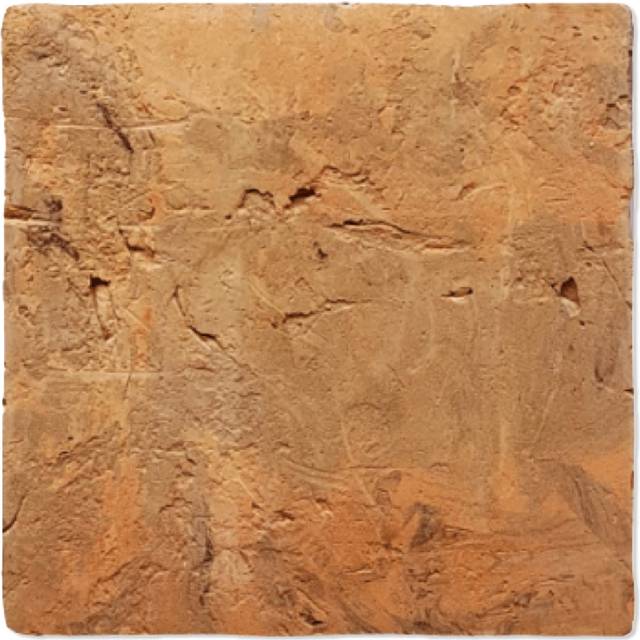 Alteret Handgjort Klinker Vulcano Terracotta 10x10 cm