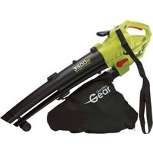 Garden Gear 3500w 3-in-1 Leaf Blower, Vacuum and Shredder, Green