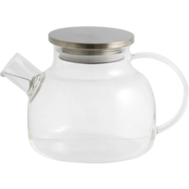 Nordal - Celosia Teapot - Tekanna - Clear - 13 X 13 CM, 850 ML