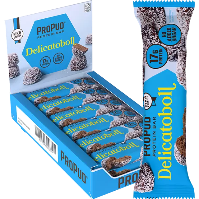 Njie Propud Proteinbar Delicatoboll 12x55g