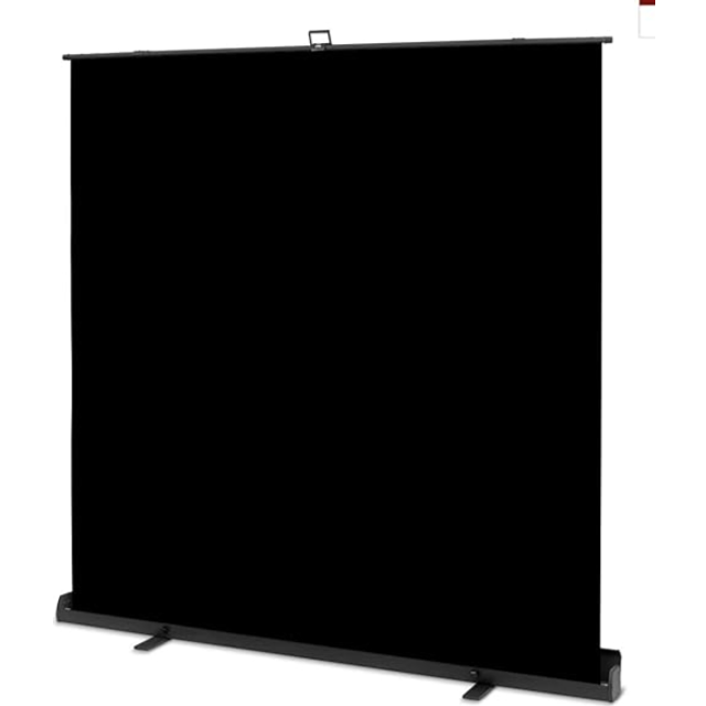 walimex pro Roll-up panel bakgrund 210 x 220 cm svart