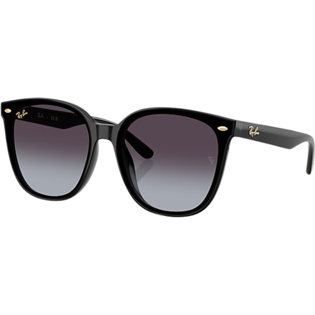 Ray-Ban RB4423D Asian Fit 68078G Men&#39;s Sunglasses Black Size 66 (66)