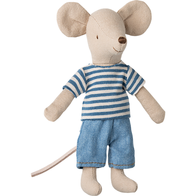 Maileg - Louimax, Mouse, Big Brother - Plyschleksak - Louimax - H13 cm