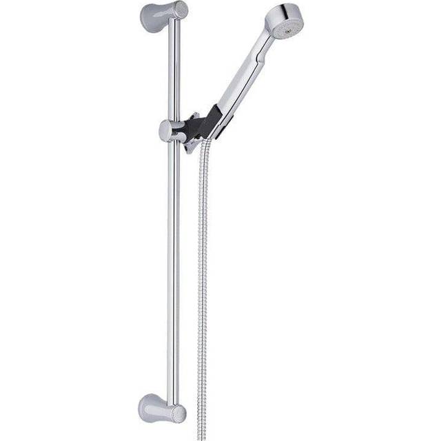 FM Mattsson Sarona Duschset förkromad, med stång 610 mm