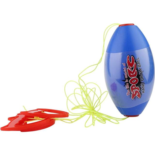 Barnens elastiska skyttel Dra bollen Utomhus sport Jumbo hastighetsboll Två personers kooperativ skyttel dragboll Barn Leksak(Blue)