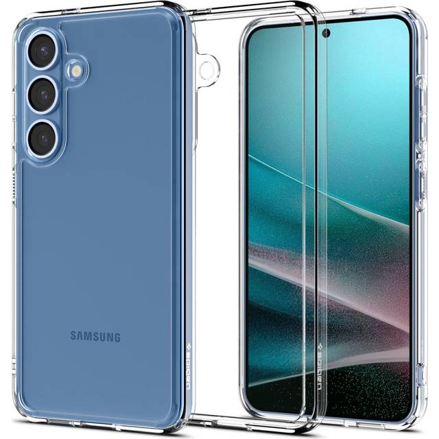 Spigen Ultra Hybrid Case Kompatibel med Samsung Galaxy S25 Plus Skal Fodral -Kristallklart