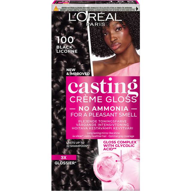 L'Oréal Paris - Casting Creme Gloss - Svart