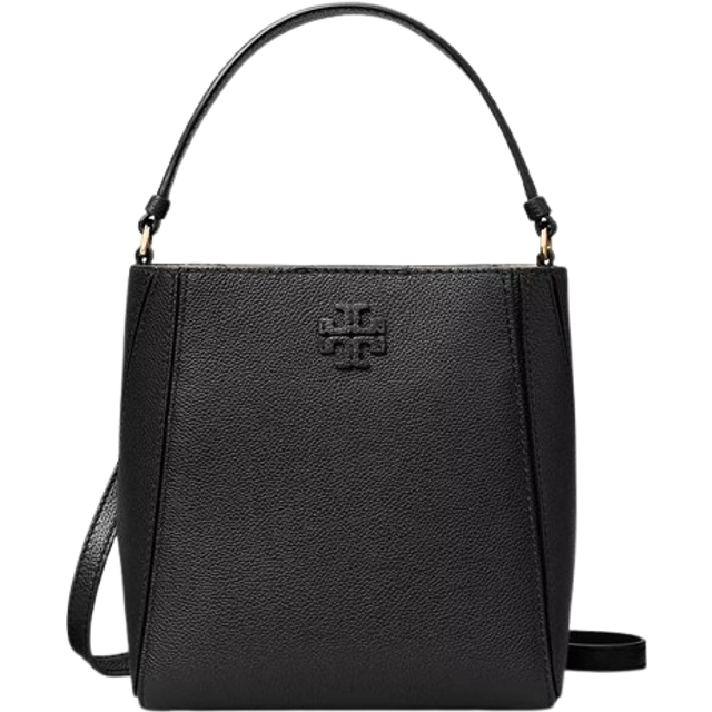 Black Small Bucket Bag
