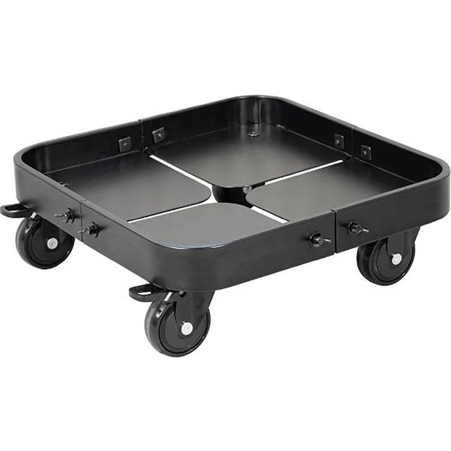 Wagner max. load 200 kg, steel, max. load 200 kg, steel, platform LxW 400 - 450 mm, platform height 140 mm - black