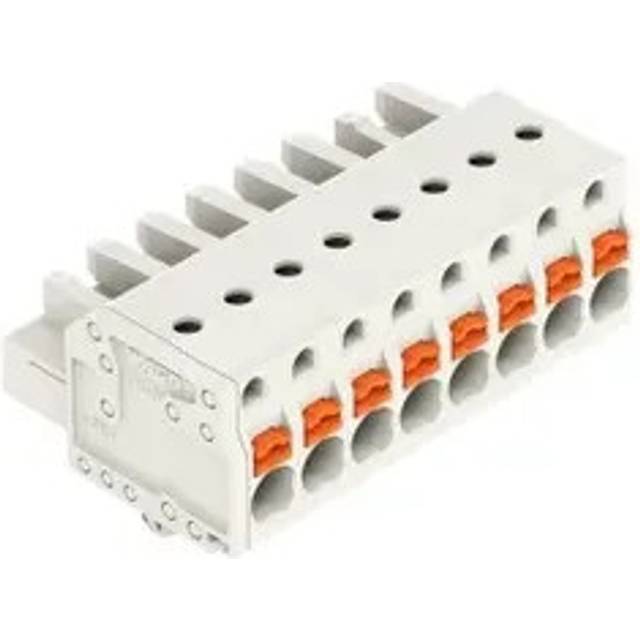 WAGO 2721-108/008-000 Female MCS-MIDI 8P 5mm Snap-in Feet Push Buttons