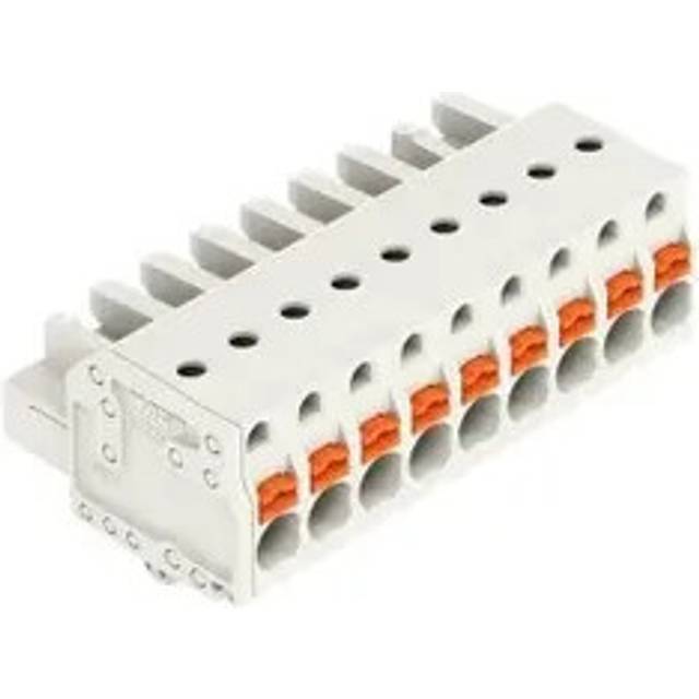 WAGO 2721-109/008-000 Female MCS-MIDI 9P 5mm Snap-in Feet Push Buttons