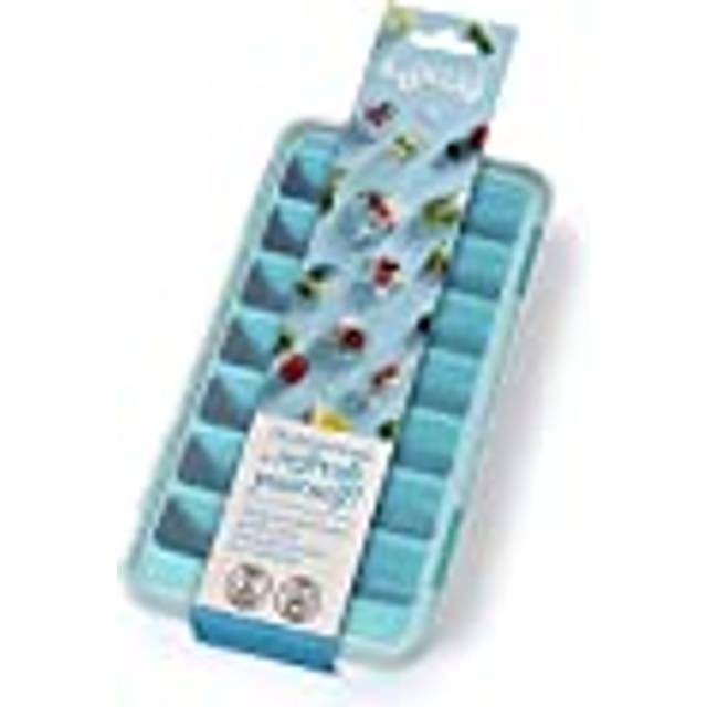Lékué Lékué rectangular ice cube tray with lid Turquoise
