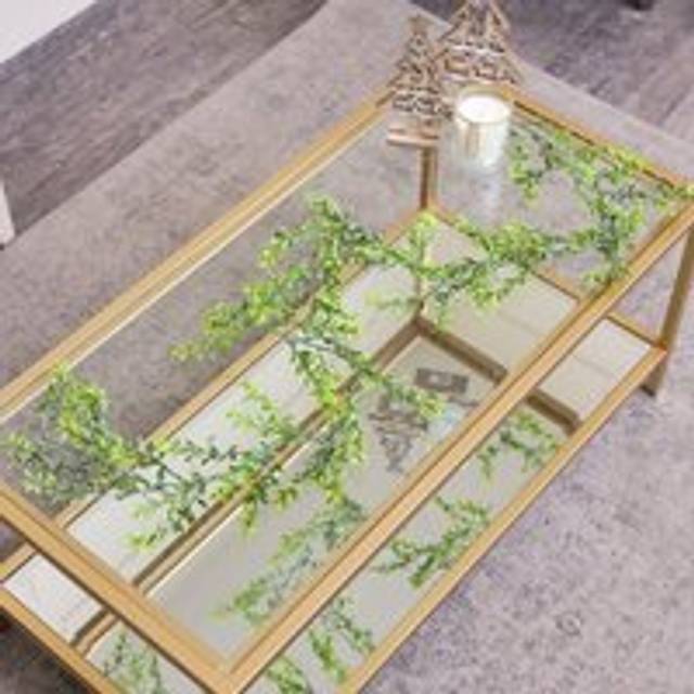 Melodymaison - Green Frosted Foliage Christmas Garland - 160cm