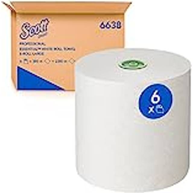 Kimberly Clark Professional Scott Essential Hand Towels E-Roll 1-PLY White Large