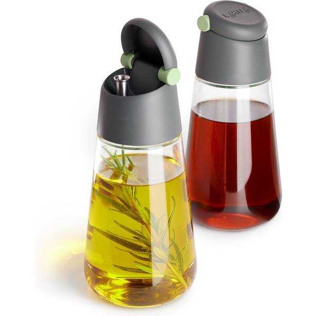 Lékué Lékué olja/vinäger flaska 2-pack Grå