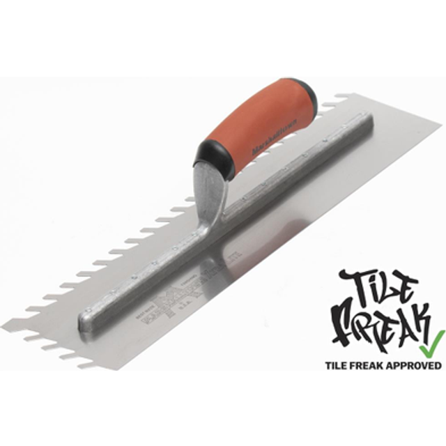 MLF1216SD LayFlat 13mm Notch Trowel 16 x 4in M/TMLF1216SD - Marshalltown