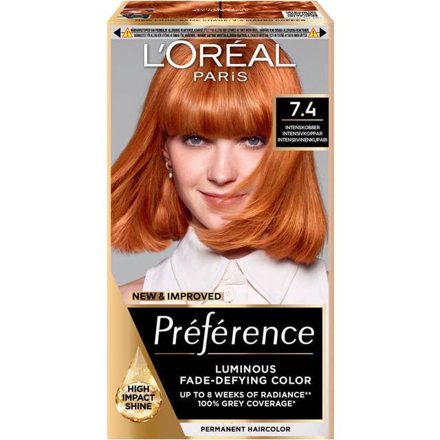 L'Oréal Paris - Préférence Permanent Color For Normal Hair - Orange